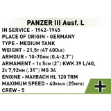 COBI Panzer III Ausf.L, Giochi di costruzione 
