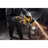 DEWALT Smerigliatrice angolare a batteria DCG460N, 230mm, 54 Volt giallo/Nero