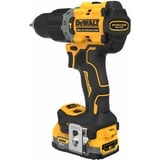 DEWALT Trapano avvitatore a percussione a batteria DCD805E2T, 18 Volt giallo/Nero