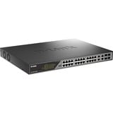 D-Link DSS-200G-28MPP switch di rete Gestito L2 Gigabit Ethernet (10/100/1000) Supporto Power over Ethernet (PoE) 1U Grigio, Interruttore Gestito, L2, Gigabit Ethernet (10/100/1000), Full duplex, Supporto Power over Ethernet (PoE), 1U