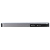 DeLOCK 87753 replicatore di porte e docking station per notebook Grigio grigio, Docking, 60 W, Grigio, 3840 x 2160 Pixel, Metallo, Cina