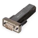 Digitus Adattatore seriale USB 2.0 Nero, USB 2.0, D-Sub 9 Male, Nero