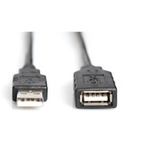 Digitus Cavo di prolunga USB 2.0 attivo, 15 metri Nero