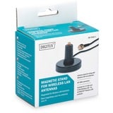 Digitus Supporto magnetico per antenne LAN senza fili, Antenna Nero, Taiwan, Nero, 140 g