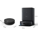 ECOVACS Deebot X9 Pro Omni Nero, Aspirazione robot Nero, Combi, Nero, Rotondo, Sacchetto per la polvere, 65,7 dB, 0,22 L