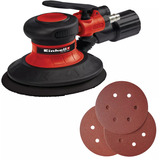 EINHELL 4133330, TC-PE 150, Levigatrice orbitale casuale Nero/Rosso