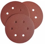 EINHELL Levigatrice eccentrica ad aria compressa TC-PE 150, Levigatrice orbitale casuale Nero/Rosso