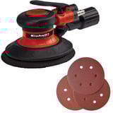 EINHELL Levigatrice eccentrica ad aria compressa TC-PE 150, Levigatrice orbitale casuale Nero/Rosso