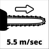 EINHELL Power X-Change Akku-Hochentaster GC-LC 18/20 Li T-Solo, 18Volt, Potatore rosso/Nero