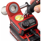 EINHELL Power X-Change Saldatore a batteria TE-SI 18/480 Li E - Solo, 18 Volt rosso/Nero