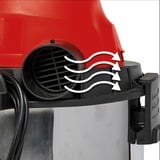EINHELL TC-VC 1930 S Nero, Grigio, Rosso 30 L 1500 W rosso/Argento, Secco e bagnato, Nero, Grigio, Rosso, 30 L, 19 kPa, 2,5 m, 2,5 m