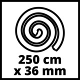 EINHELL TC-VC 1930 S Nero, Grigio, Rosso 30 L 1500 W, Aspira bagnato / asciutto rosso/Argento, Secco e bagnato, Nero, Grigio, Rosso, 30 L, 19 kPa, 2,5 m, 2,5 m