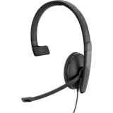 EPOS | Sennheiser | SENNHEISER ADAPT 130 USB Auricolare Cablato A Padiglione Musica e Chiamate USB tipo A Nero Nero, Cablato, Musica e Chiamate, 20 - 20000 Hz, 62 g, Auricolare, Nero