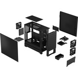 Fractal Design Pop Air Tower Nero, Chassis Tower Nero, Tower, PC, Nero, ATX, micro ATX, Mini-ITX, Acciaio, 17 cm