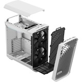 Fractal Design Torrent Compact Tower Bianco bianco, Tower, PC, Bianco, ATX, EATX, micro ATX, Mini-ITX, SSI CEB, Acciaio, Vetro temperato, Giocare