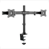 HAGOR 8707 supporto da tavolo per Tv a schermo piatto 68,6 cm (27") Nero Scrivania Nero, Morsa, 10 kg, 38,1 cm (15"), 68,6 cm (27"), 100 x 100 mm, Nero