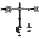 HAGOR 8707 supporto da tavolo per Tv a schermo piatto 68,6 cm (27") Nero Scrivania, Base per monitor Nero, Morsa, 10 kg, 38,1 cm (15"), 68,6 cm (27"), 100 x 100 mm, Nero
