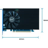 HighPoint Rocket 1604A PCIe Gen5 x16 a 4-M.2x4 NVMe Switch AIC, Scheda di interfaccia 