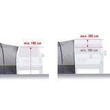 High Peak Tendalino per autobus Trento 2.0 grigio/Limone verde