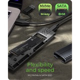 ICY BOX 61124, Disk enclosure Nero