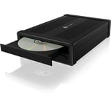 ICY BOX IB-525-U3 box per lettore ottico 13,3 cm (5.25") SATA III Nero, Disk enclosure Nero, 13,3 cm (5.25"), SATA III, 5 Gbit/s, 3.2 Gen 1 (3.1 Gen 1), USB tipo-C, Nero