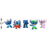 Just Play Stitch Action figure giocattolo, Gioco figura 3 anno/i, Lilo & Stitch, Multicolore, Cloruro di polivinile (PVC)
