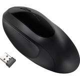 Kensington Mouse Pro Fit Ergo wireless—nero Nero, Mano destra, RF senza fili + Bluetooth, 1600 DPI, Nero