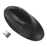 Kensington Mouse Pro Fit Ergo wireless—nero Nero, RF senza fili + Bluetooth, Nero