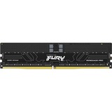 Kingston FURY FURY 128GB 6400MT/s DDR5 ECC Reg CL32 DIMM (Kit da 4) Renegade Pro EXPO, Memoria Nero, 128 GB, 4 x 32 GB, DDR5, 288-pin DIMM, Nero