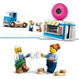 LEGO City 60452 Furgone delle Ciambelle Giocattolo con 2 Minifigure, Giochi Bambini 5+, Veicolo con Stand Gastronomico Mobile, Giochi di costruzione Giochi Bambini 5+, Veicolo con Stand Gastronomico Mobile, Set da costruzione, 5 anno/i, Plastica, 196 pz, 452 g