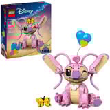 LEGO Disney | 43257 Angel - Lilo & Stitch, Personaggio Giocattolo con 3 Palloncini a Cuore e Farfalla, Idea Regalo 9+ Anni, Giochi di costruzione Personaggio Giocattolo con 3 Palloncini a Cuore e Farfalla, Idea Regalo 9+ Anni, Set da costruzione, 9 anno/i, Plastica, 784 pz, 887 g