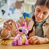 LEGO Disney | 43257 Angel - Lilo & Stitch, Personaggio Giocattolo con 3 Palloncini a Cuore e Farfalla, Idea Regalo 9+ Anni, Giochi di costruzione Personaggio Giocattolo con 3 Palloncini a Cuore e Farfalla, Idea Regalo 9+ Anni, Set da costruzione, 9 anno/i, Plastica, 784 pz, 887 g