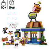 LEGO Fortnite 77076 Ristorante di Durrr Burger, Gioco Creativo con 3 Minifigure, Regalo da Gaming e da Collezione Bambini 10+, Giochi di costruzione Gioco Creativo con 3 Minifigure, Regalo da Gaming e da Collezione Bambini 10+, Set da costruzione, 10 anno/i, Plastica, 546 pz, 760 g