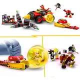 LEGO Super Sonic vs. Egg Drillster, Giochi di costruzione Set da costruzione, 8 anno/i, Plastica, 590 pz, 973 g