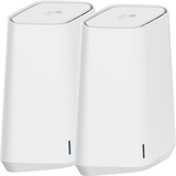 Netgear Orbi Pro WiFi 6 Mini AX1800 System 2-Pack (SXK30) Dual-band (2.4 GHz/5 GHz) Wi-Fi 6 (802.11ax) Bianco 7 Interno Bianco, Interno, Potenza, 250 m², Dual-band (2.4 GHz/5 GHz), Wi-Fi 6 (802.11ax)