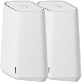 Netgear Orbi Pro WiFi 6 Mini AX1800 System 2-Pack (SXK30) Dual-band (2.4 GHz/5 GHz) Wi-Fi 6 (802.11ax) Bianco 7 Interno Bianco, Interno, Potenza, 250 m², Dual-band (2.4 GHz/5 GHz), Wi-Fi 6 (802.11ax)