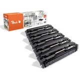 Peach PT1146 cartuccia toner 5 pz Compatibile Nero, Ciano, Magenta, Giallo 7500 pagine, 6000 pagine, Nero, Ciano, Magenta, Giallo, 5 pz