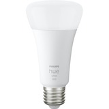 Philips Hue Philips Hue White Lampadina Smart E27 100 W Philips Hue White Lampadina Smart E27 100 W, Lampadina intelligente, Bianco, Bluetooth/Zigbee, LED integrato, E27, Bianco caldo