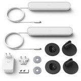 Philips Hue Philips Hue White and Color Ambiance Play Kit Base con alimentatore 2 pezzi Bianco bianco, Philips Hue White and Color ambiance Play Kit Base con alimentatore 2 pezzi Bianco, Bianco, LED integrato, Lampadina/e non sostituibile/i, Bianco, 2000 K, 6500 K