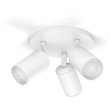 Philips Hue White & Color Ambiance Fugato Spot triplo, Luce LED bianco