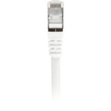 Sharkoon Cavo patch SFTP, RJ-45, con cavo grezzo Cat.7a bianco