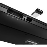 Sharkoon OfficePal K30W, Tastiera Nero