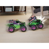 Spin Master Monster Jam, Smash & Bash Grave Digger ufficiale, veicolo radiocomandato per interni ed esterni, veicolo Monster Truck riparabile in scala 1:15, giocattoli per bambini e bambine dai 4 anni in su, RC Monster Jam , Smash & Bash Grave Digger ufficiale, veicolo radiocomandato per interni ed esterni, veicolo Monster Truck riparabile in scala 1:15, giocattoli per bambini e bambine dai 4 anni in su, Monster truck, 4 anno/i, Plastica, Nero, Verde