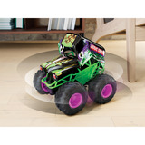 Spin Master Monster Jam, Smash & Bash Grave Digger ufficiale, veicolo radiocomandato per interni ed esterni, veicolo Monster Truck riparabile in scala 1:15, giocattoli per bambini e bambine dai 4 anni in su, RC Monster Jam , Smash & Bash Grave Digger ufficiale, veicolo radiocomandato per interni ed esterni, veicolo Monster Truck riparabile in scala 1:15, giocattoli per bambini e bambine dai 4 anni in su, Monster truck, 4 anno/i, Plastica, Nero, Verde