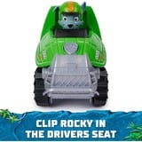 Spin Master PAW Patrol Jungle Pups, Veicolo Tartaruga di Rocky, veicolo giocattolo con personaggio Rocky da collezione, giocattoli per bambini e bambine dai 3 anni in su,  veicolo da gioco PAW Patrol Jungle Pups, Veicolo Tartaruga di Rocky, veicolo giocattolo con personaggio Rocky da collezione, giocattoli per bambini e bambine dai 3 anni in su, Camion della spazzatura, PAW Patrol, 3 anno/i, Plastica, Verde, Grigio