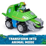 Spin Master PAW Patrol Jungle Pups, Veicolo Tartaruga di Rocky, veicolo giocattolo con personaggio Rocky da collezione, giocattoli per bambini e bambine dai 3 anni in su,  veicolo da gioco PAW Patrol Jungle Pups, Veicolo Tartaruga di Rocky, veicolo giocattolo con personaggio Rocky da collezione, giocattoli per bambini e bambine dai 3 anni in su, Camion della spazzatura, PAW Patrol, 3 anno/i, Plastica, Verde, Grigio