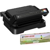 Tefal OptiGrill 4in1 GC7748 Griglia di contatto, Come contattare con grill Nero, Nero, Metallo, Rettangolare, Pulsanti, 600 cm², 300 x 200 mm