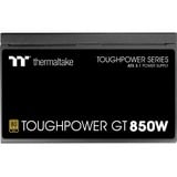 Thermaltake Toughpower GT 850W, Alimentatore PC Nero