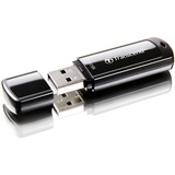 Transcend JetFlash 700 nero lucido, 16 GB, USB tipo A, 3.2 Gen 1 (3.1 Gen 1), Cuffia, 8,5 g, Nero