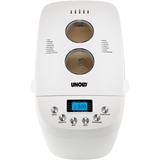 Unold 68520 macchina per il pane 850 W Bianco bianco, 1,5 kg, Finestra visuale, Timer, Controllo di doratura della crosta variabile, Funzione mantieni al caldo, 850 W